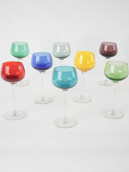 Multicolor Wine Glasses – The Pep Line