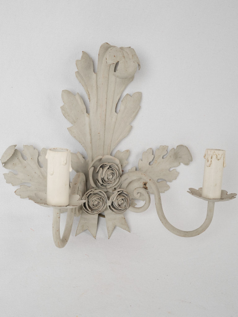 Antique farmhouse wall light fixture