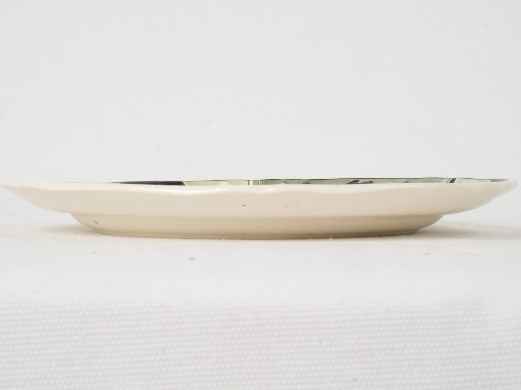 1920s green-toned ceramic collectible