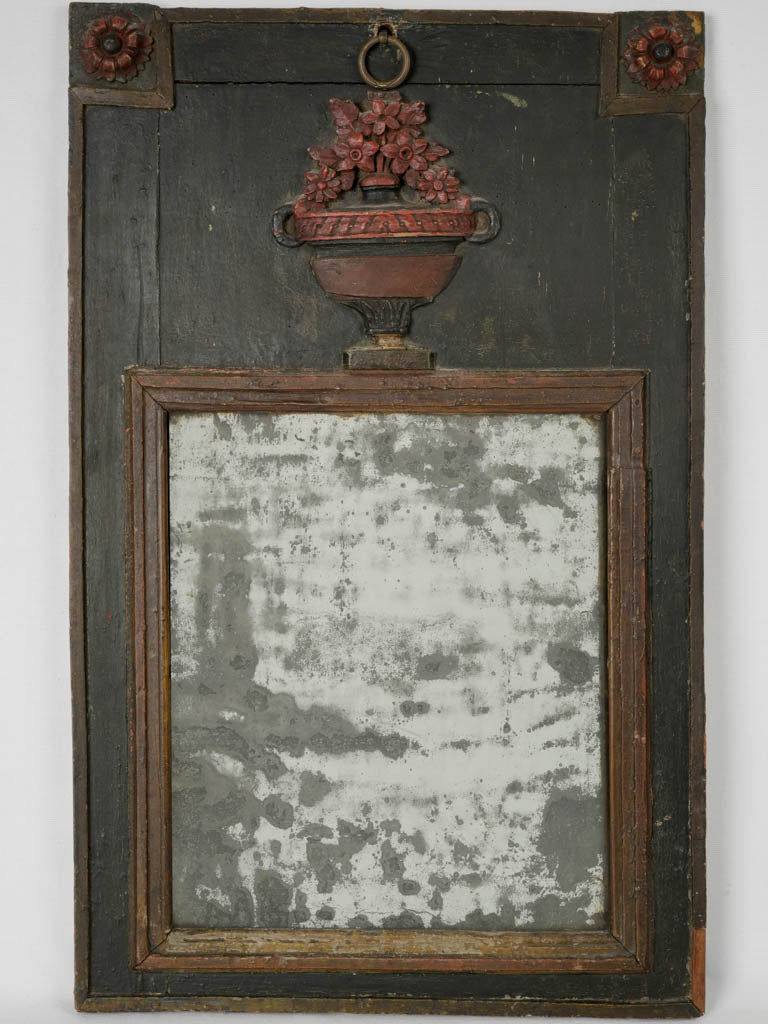 Rare 18th-Century Louis XVI Trumeau Mirror