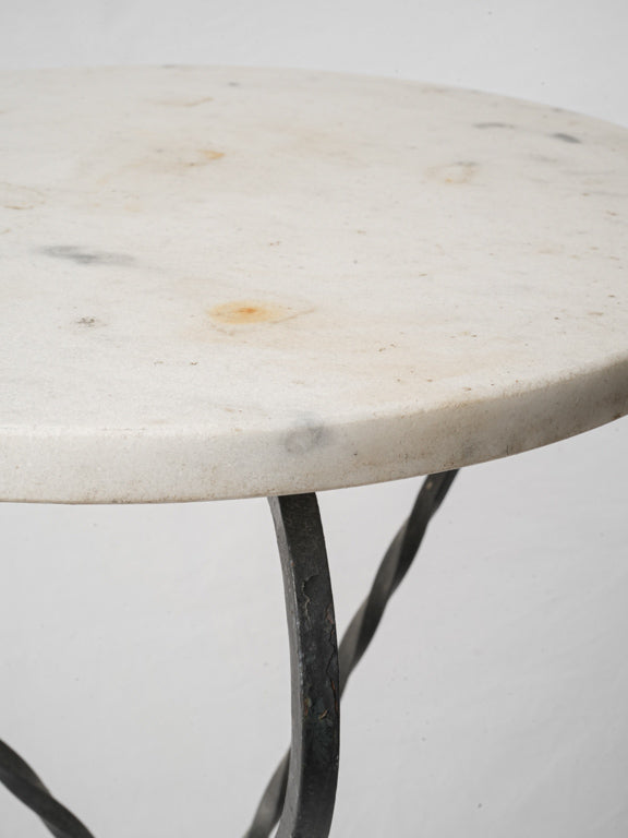 Classic marble top stand