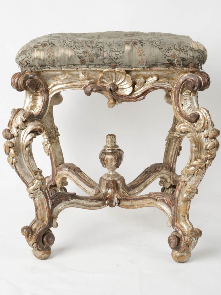 Intricate 19th Century Carved Stool