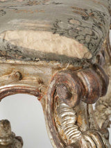 Timeless Genoese Antique Silk Stool