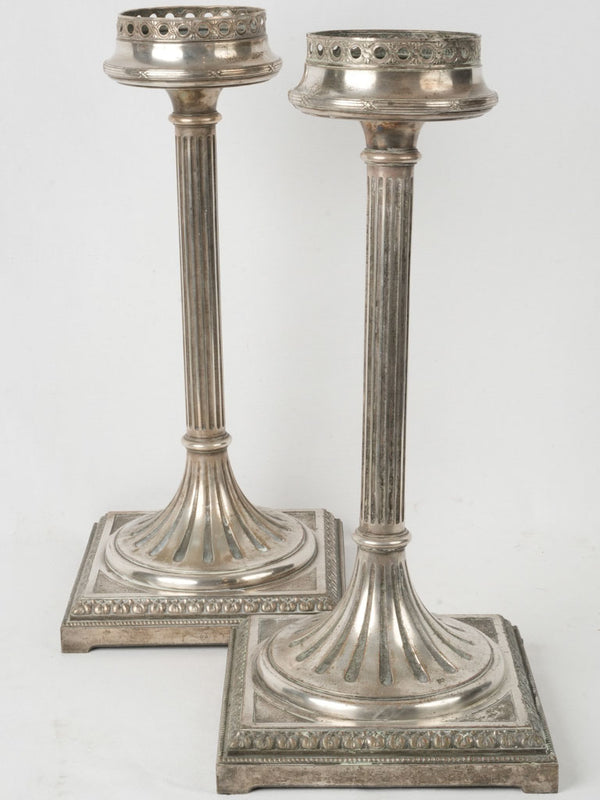 Vintage, Silver-Plated Portes Cendriers