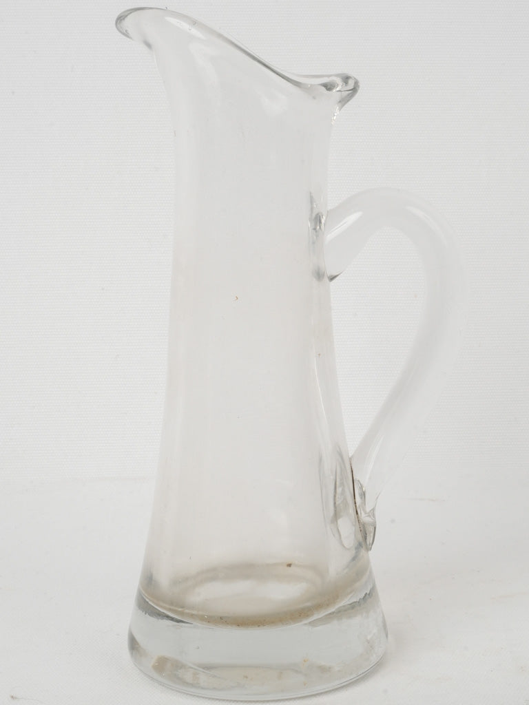 Traditional French bistro cider carafe