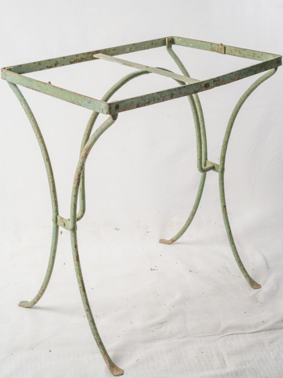 Gracefully curved decorative table