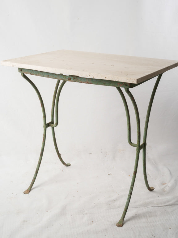 Charming celadon green console