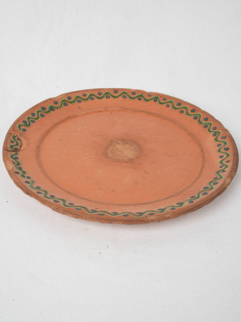 Antique Savoyard decorative dish