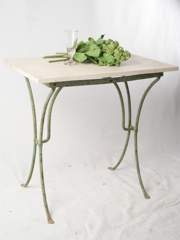 Elegant French wrought iron table