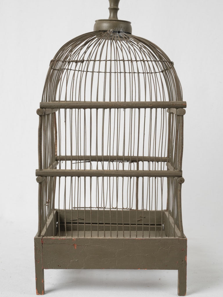 Stylish antique French birdcage