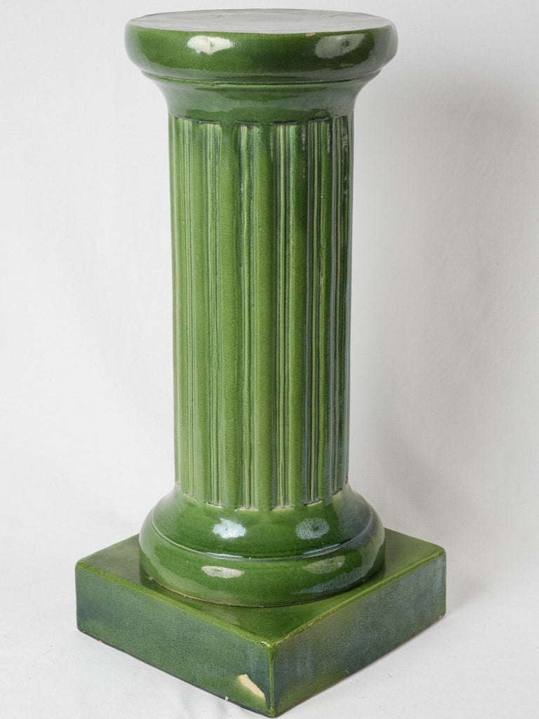 Antique weathered French column display