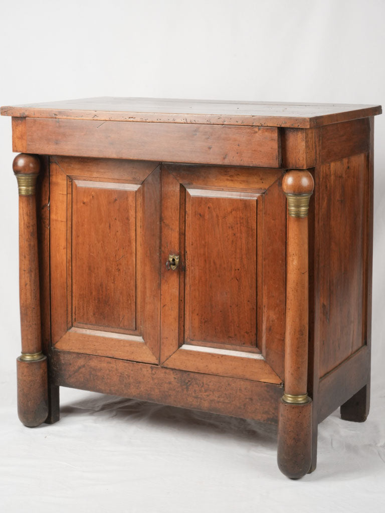 Antique French walnut buffet sideboard