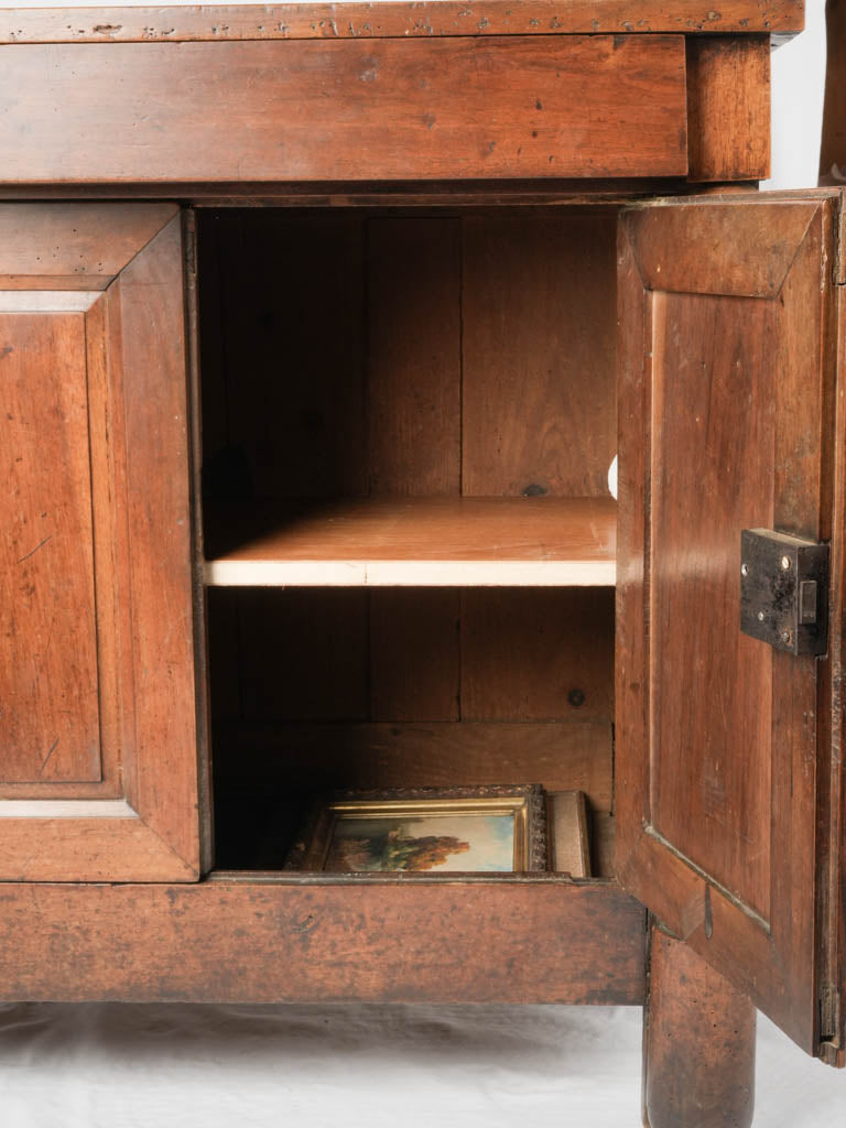 Exquisite French walnut buffet sideboard