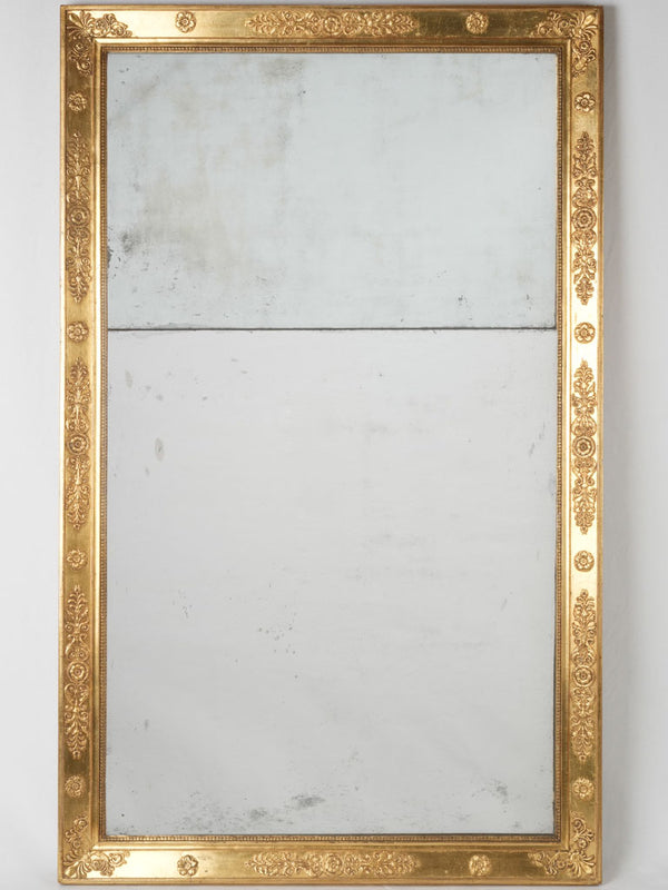 Gilded, classic, gilded, restoration mirror