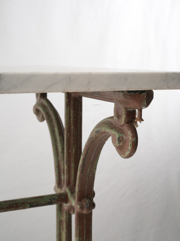 Nostalgic weathered charm dining table  