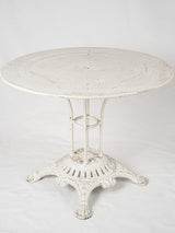 Timeless cast iron patio table