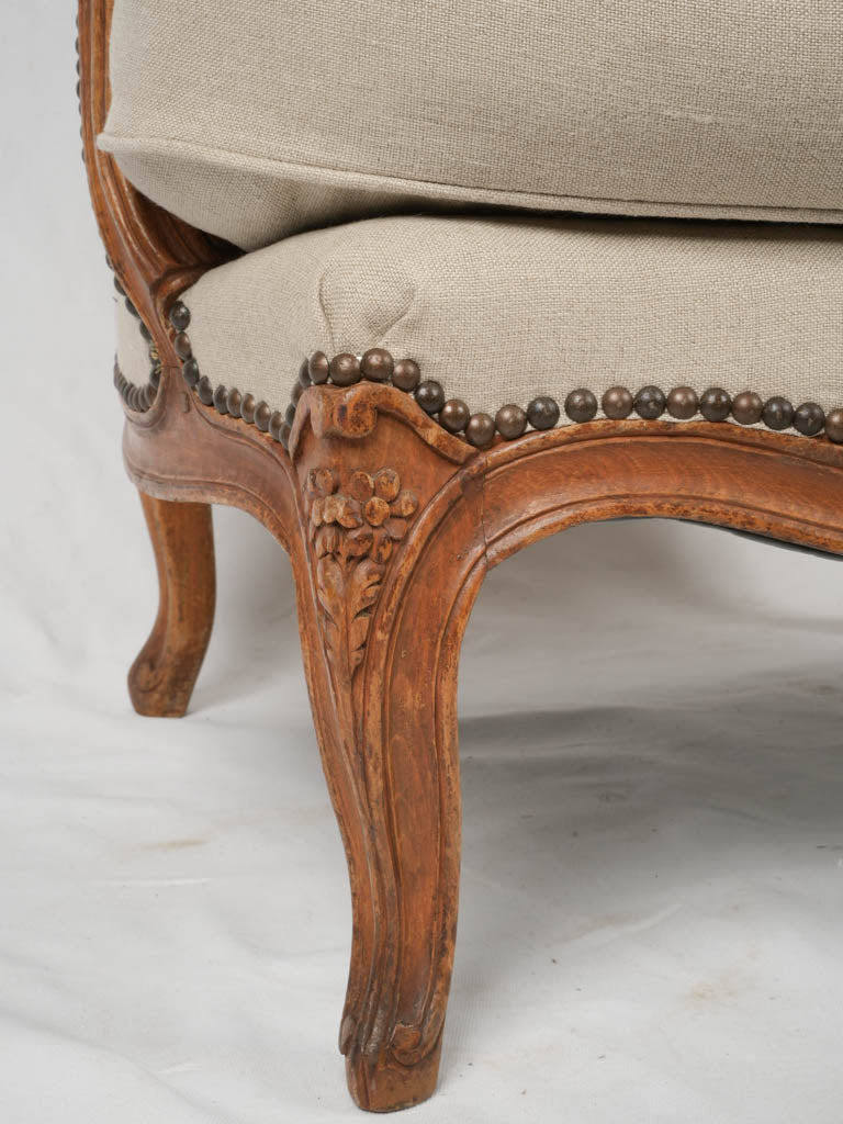 Modernized 19th-Century Louis XV Chairs