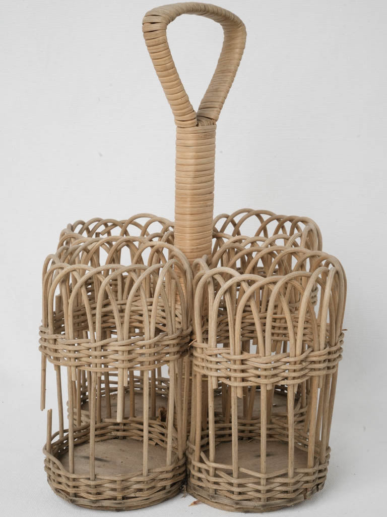 Provençal Style Woven Basket Holder