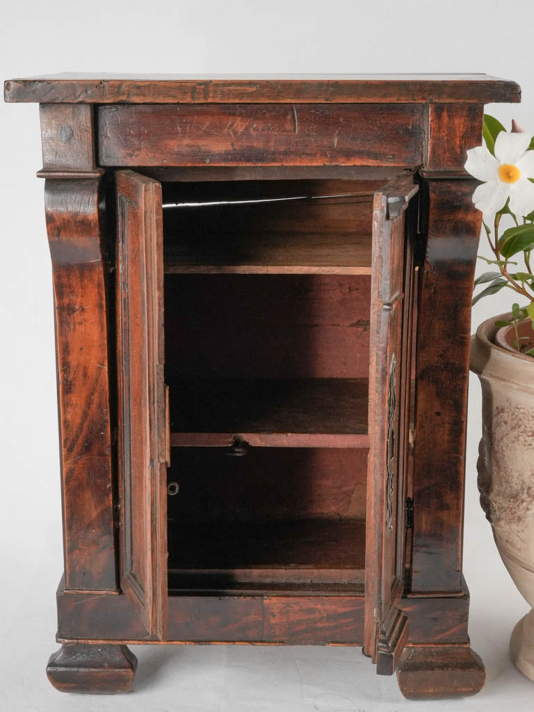 Master cabinet maker's miniature armoire model 20½" x 14½"