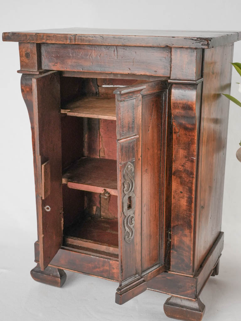 Master cabinet maker's miniature armoire model 20½" x 14½"