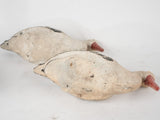 3 garden stork sculptures 16½"