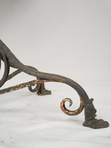 Vintage Arras iron patio accent piece 