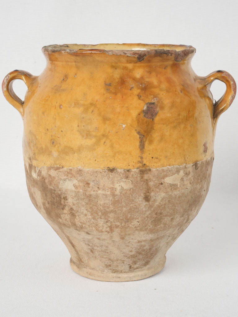 Vintage French Terracotta Confit Pot