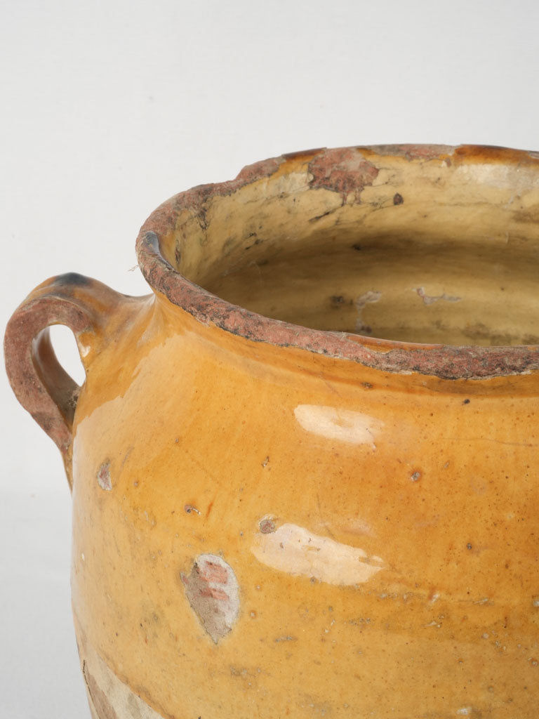 Traditional Southwest French Clay Confit Pot