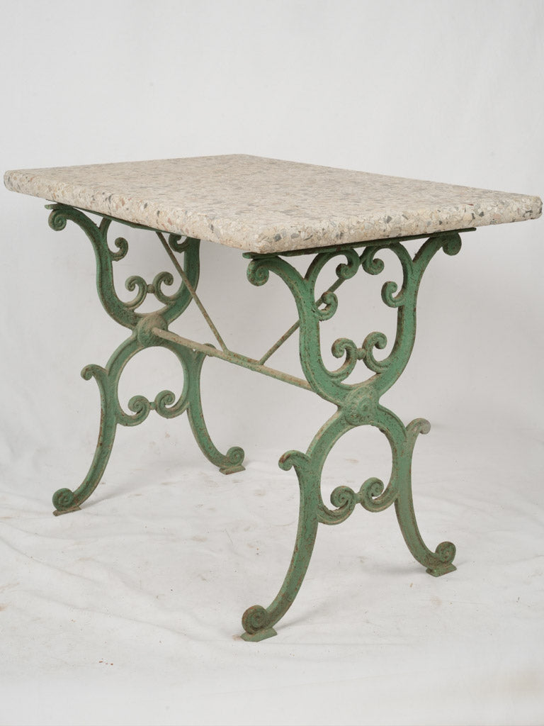 Antique French Granite Garden Table