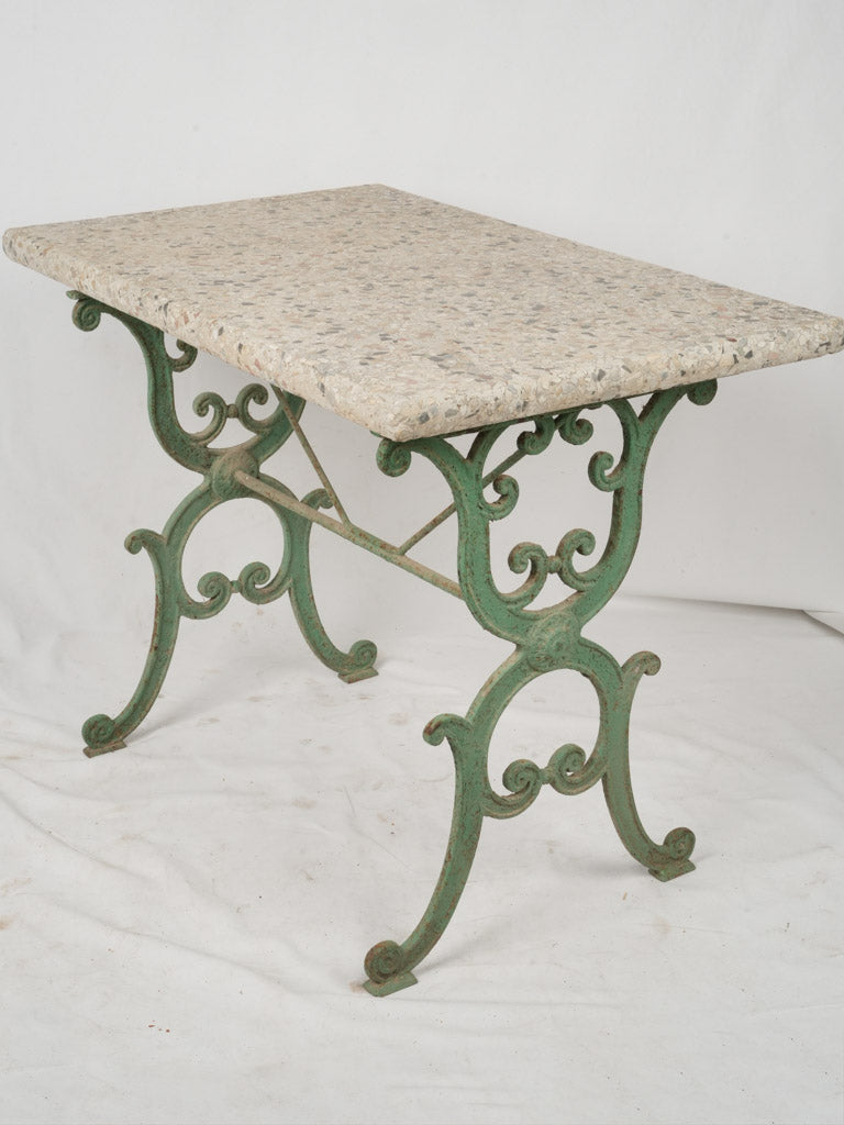 Rustic 19th-Century Patio Table Set