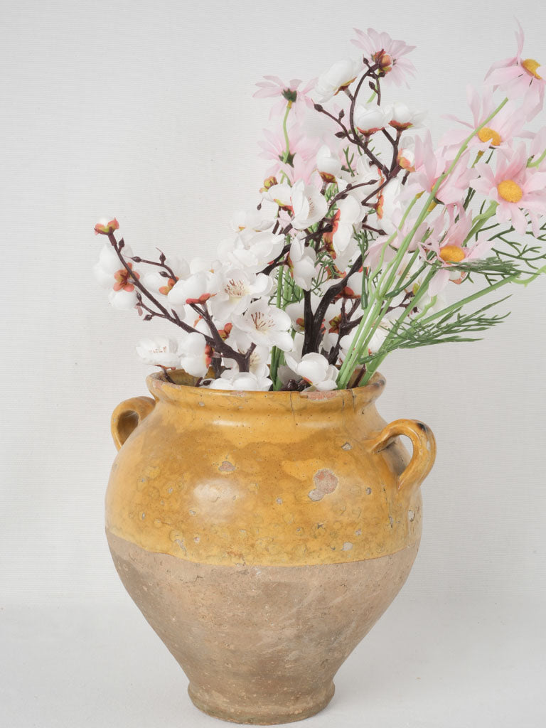 Vintage French Tapered Glazed Confit Pot