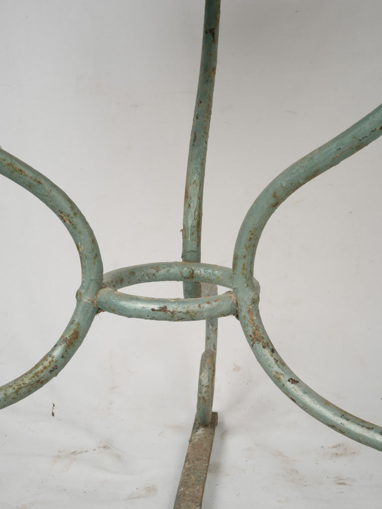 Durable French wrought iron table