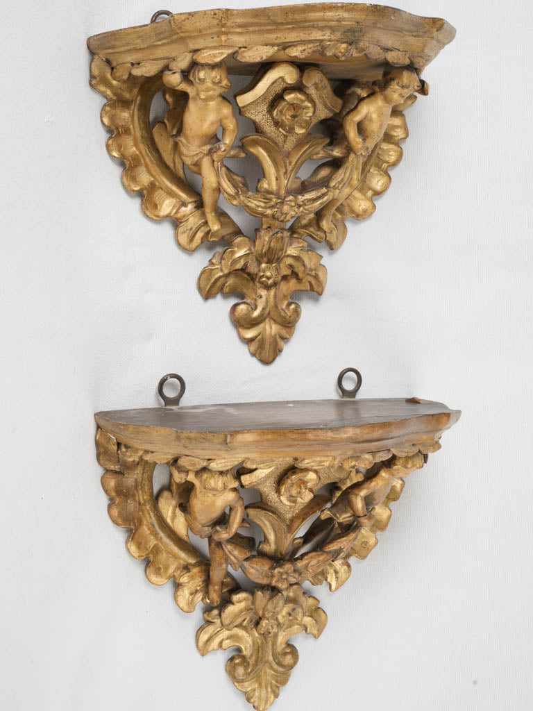 Ornate 19th-century Italian wall decor