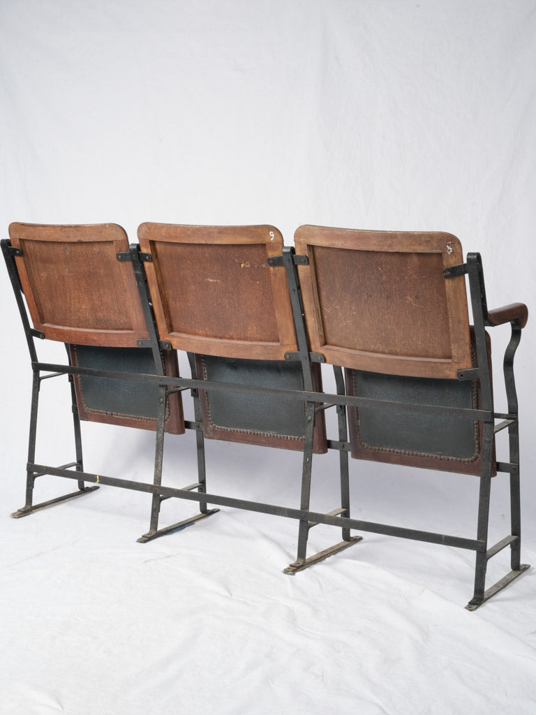 Sophisticated vintage folding seats