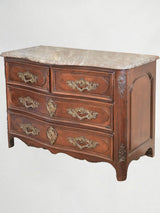 Opulent Mahogany Regence Period Commode