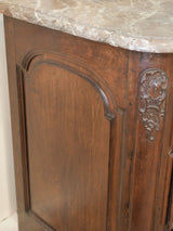 Refined Original Marble Top Commode