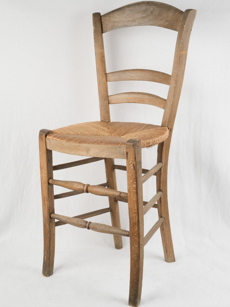 Antique ladderback chair / stool