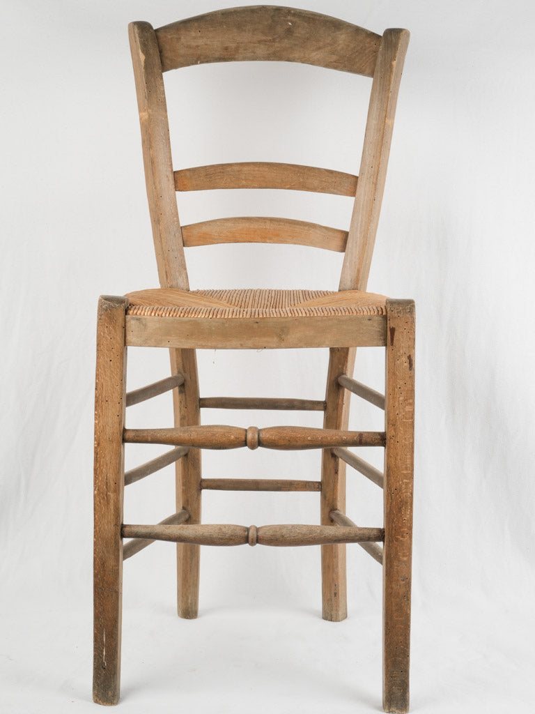 Antique ladderback chair / stool