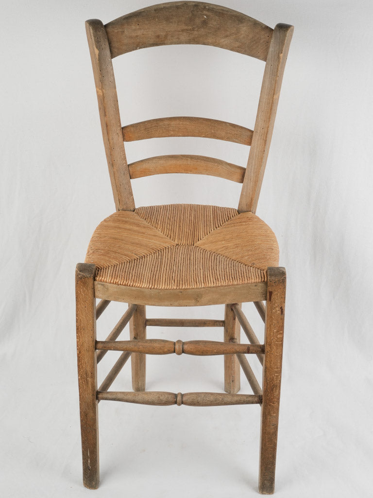 Antique ladderback chair / stool