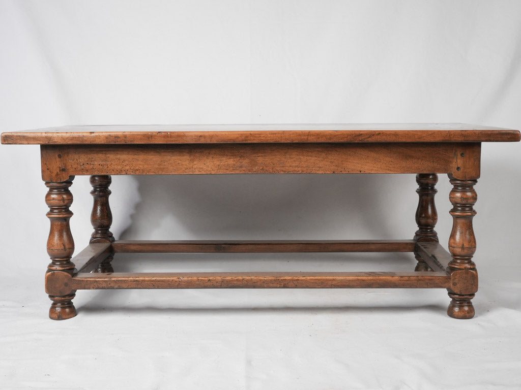 Vintage walnut coffee table 46¾" x 25¼"