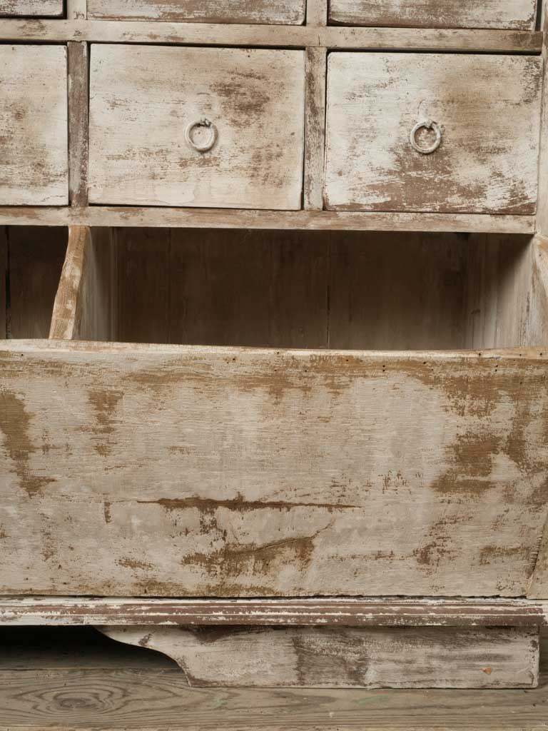 Early 20th-Century Boulanger's Cabinet w/ Patinated Finish - 76"