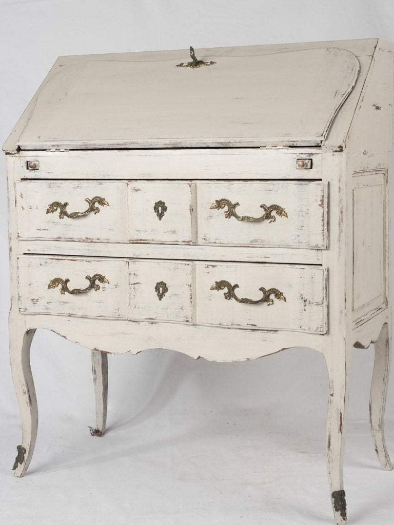 Louis XV secrétaire w/ beige patina 32¼"