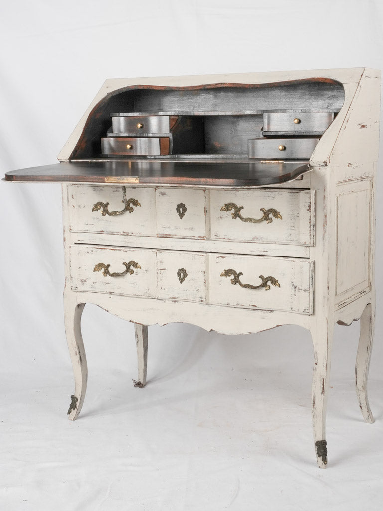 Louis XV secrétaire w/ beige patina 32¼"