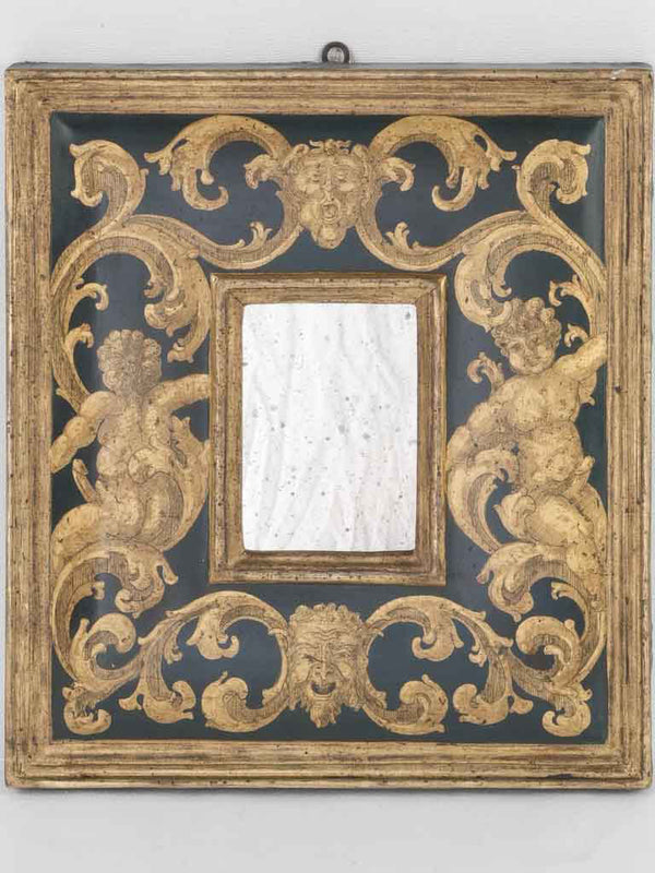 Ancient Venetian gilded mirror