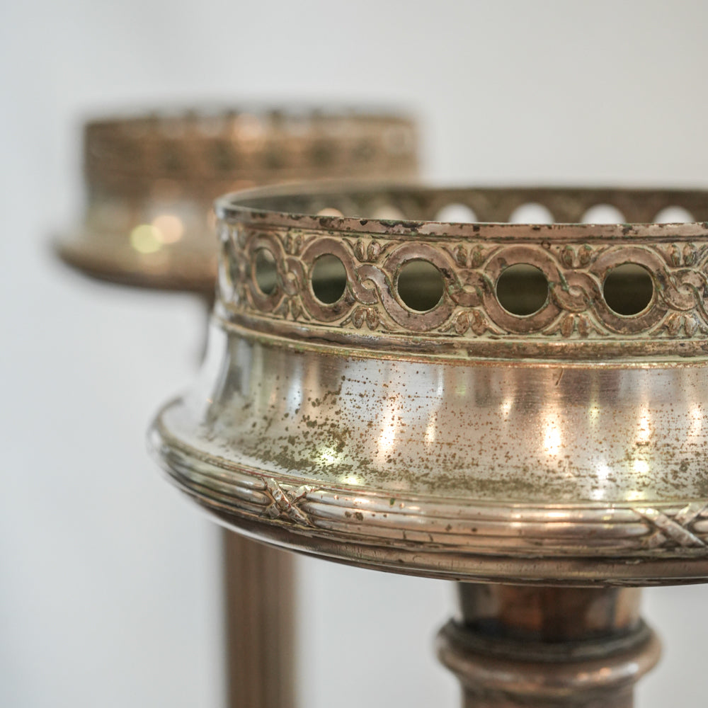 Opulent, Hotel Ruhl Silver-Plated Ashtrays