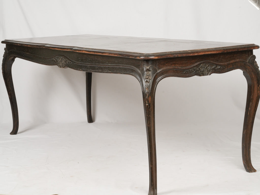 Solid antique Louis XV-style dining table