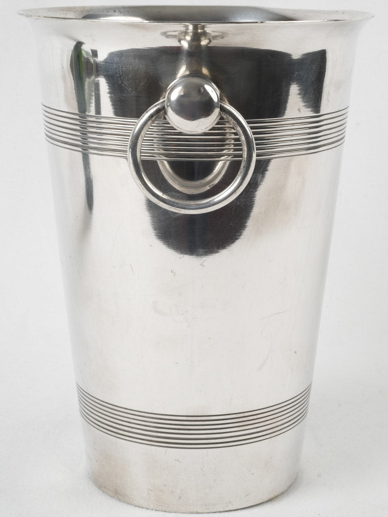 Stylish vintage French champagne chiller