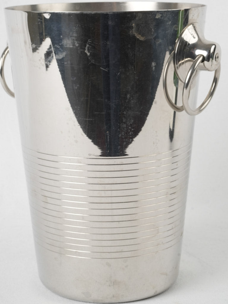 Antique French silver champagne bucket