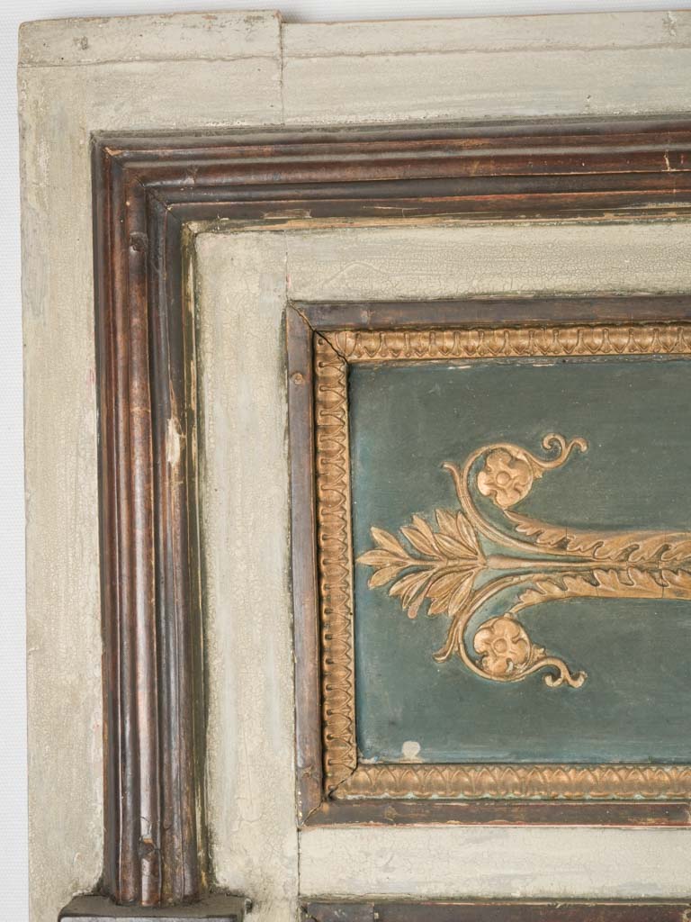 Original, painted frame mirror