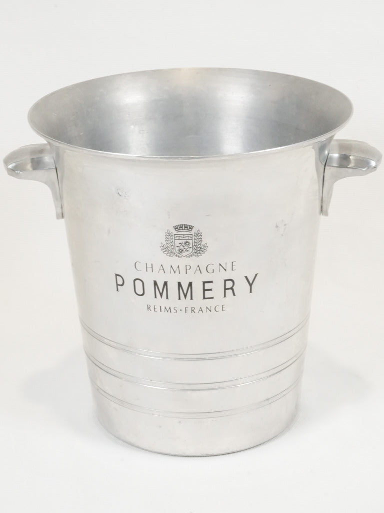 Durable vintage Pommery champagne ice bucket